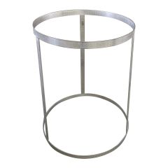 CleanPro SSL-1293 Stainless Steel Circle Frame Garbage Bag Holder, 24" dia. x 36" Tall
