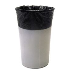 Static Solutions DB-1600 Anti-Static Waste Basket Liners, Black