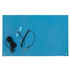 StaticTech Smooth ESD Table Mat Kit, Blue
