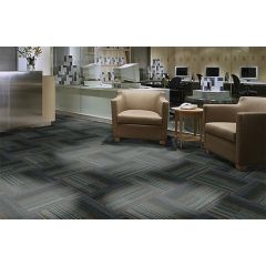 Staticworx SFX-CW-50x50-BTO ShadowFX™ Chenille Warp Dissipative Carpet Tiles, 50cm x 50cm