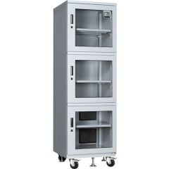 StatPro CPDC 3-Door Automatic Desiccator Cabinet with Nitrogen Purge Option