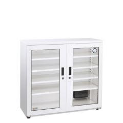 StatPro XUSTLHD501WG-CM Home & Furniture Series Dry Cabinet with Glass Doors, 18.3" x 41.7" x 38.2"