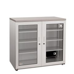 StatPro XUSTLMH450-CM Professional & Spacious Series Dry Cabinet with Glass Doors, 18.3" x 41.7" x 37.8"