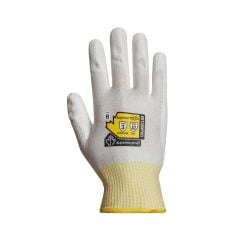Superior Glove S13SXPUQ Superior Touch® 13-Guage Dyneema® Cut & Puncture Resistant Gloves, White, 2" Length Cuff