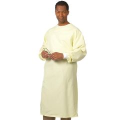 Fashion Seal® Fashion Shield® All-Barrier Precaution Gown, Yellow, Large