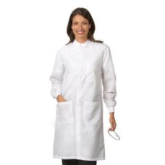 Fashion Seal® 6403/6404/6406 Unisex Protective Coat, White