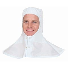 Worklon® LD-100 Polyester Taffeta Open-Face Easy-On Hood