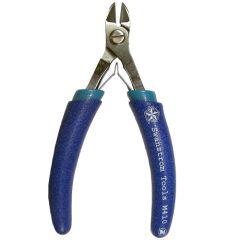 General Purpose Medical-Grade Small Oval Head Diagonal Semi-Flush Non-Carbide Cutter with Traditional Handles, 4.80" OAL