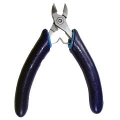 General Purpose Medical-Grade Small Oval Head Diagonal Full-Flush Non-Carbide Cutter with Traditional Handles, 4.80" OAL