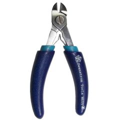 Medical-Grade Short Large Oval Head Diagonal Semi-Flush Non-Carbide Bullnose Cutter with Traditional Handles, 5.20" OAL