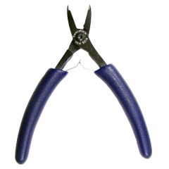 Medical-Grade Ultra Fine Long Relieved Head Shear Flush Tip Cutter with Short Traditional Handles, 5.14" OAL