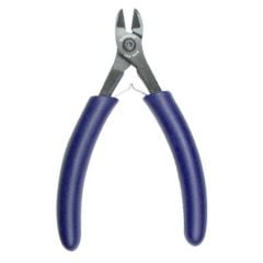 Medical-Grade Oval Head Diagonal Semi-Flush 0.007" Beveled Cutter with Short Traditional Handles, 4.80" OAL