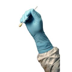 TechNiGlove STN2000B 5 Mil Sterile Low Particle Nitrile Cleanroom Gloves, Blue