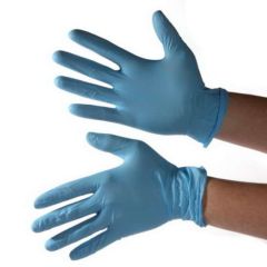 TechNiGlove TN100PFB Powder-Free 5 Mil Nitrile Cleanroom Gloves, 9.5"