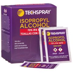 Individually Wrapped 70% Isopropyl Alcohol (IPA) Wipes, 5.5" x 5.5"