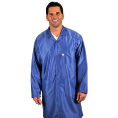 Tech Wear IVX-400 Knee-Length ESD Jacket with 3 Pockets