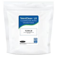 Teknipure TC1PS1-20 TekniClean™ LX Polyester Knit Cleanroom Wipes, 20" x 20" (Case of 100)