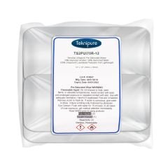 Teknipure TS2PUI70R-12 TekniSat Laundered Polyester Knit Presaturated Wipers Refill, 70% IPA, 12" x 12"