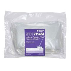 Texwipe STX7114M Mini AlphaMop™ Isolator Cleaning Tool Sterile Microdenier Mop Covers (Case of 125 Covers/25 Pads)