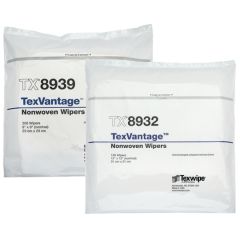 Texwipe TexVantage™ Polycellulose Nonwoven Cleanroom Wipers