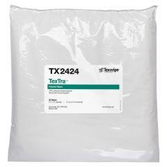 Texwipe TX2424 TexTra™ Laundered Polyester Wipes, 12" x 12"