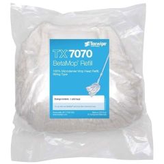 Texwipe TX7070 BetaMop® Microdenier Knit Polyester String Mop Head (Case of 6)