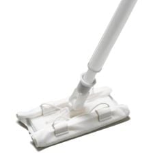 Texwipe TX7102 ClipperMop™ Complete Mop System, includes 7" Mop Head & 29"-53" Telescoping Handle