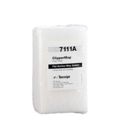 Texwipe TX7111A ClipperMop™ Replacement Polyester Pad Kit, 7" (Case of 100)