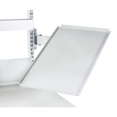 Treston 92741001P Adjustable Auxiliary Shelf with Double Articulating Arm, 13" x 22"