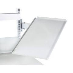 Treston 92741002P Adjustable Auxiliary Shelf with Double Articulating Arm, 16" x 24"