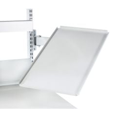 Treston 92749002P ESD-Safe Adjustable Auxiliary Shelf with Double Articulating Arm, 16" x 24"