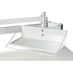 Treston 92849001P Upright Mounted Equipment Tray with Double Articulating Arm, 10" x 10"