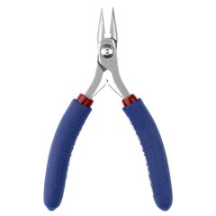 Tronex P513S Short Jaw Chain Nose Carbon Steel Pliers with Serrated Tips