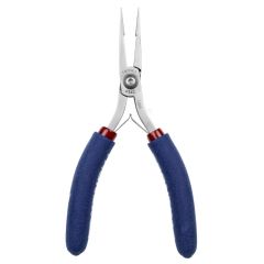 Tronex P542 Flat Nose Pliers with Long, Smooth Jaw & Wide Step Tips, 5.40" OAL