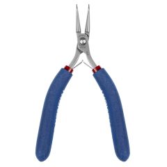 Tronex P756 Bent, Rounded Nose Pliers with 50° Angled Long Jaw, Very-Fine Tips & Long Ergonomic Handles, 6.00" OAL