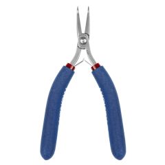 Bent Nose Pliers with 60° Angled Long Jaw, Extra-Fine Tips & Long Ergonomic Handles, 6.30" OAL