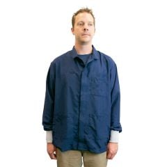 Uniform Technology MicroDenier Short ESD Lab Coat with 3 Pockets