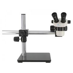Unitron 20700 System 230 Binocular Microscopes with Boom Stand & LED Ring Light Options