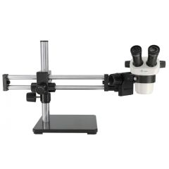 Unitron 20700BB System 230 Binocular Microscopes with Dual Boom Stand & LED Ring Light Options