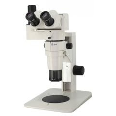 Unitron 24800-TRT System 374 Ergo Trinocular Microscopes Plain Focusing Stand with Camera & LED Ring Light Options