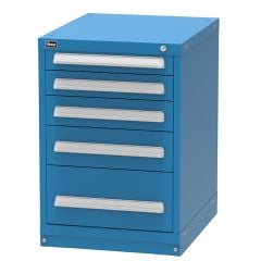 Vidmar RP1136AL Bench Height Drawer Cabinet with 5 Drawers, 33" x 22.5" x 27.75"