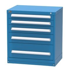 Vidmar RP1138AL Bench Height Drawer Cabinet with 5 Drawers, 33" x 30" x 21.38"