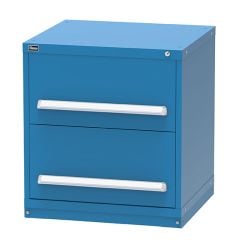 Vidmar RP1196AL Bench Height Drawer Cabinet with 2 Drawers, 33" x 30" x 27.75"
