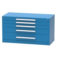 Vidmar RP1199AL Bench Height Drawer Cabinet with 5 Drawers, 33" x 60" x 27.75"
