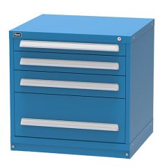 Vidmar RP1439AL Table Height Drawer Cabinet with 4 Drawers, 30" x 30" x 27.75"