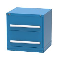 Vidmar RP1440AL Table Height Drawer Cabinet with 2 Drawers, 30" x 30" x 27.75"