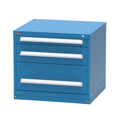Vidmar RP1726AL Desk Height Drawer Cabinet with 3 Drawers, 27" x 30" x 27.75"