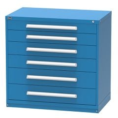 Vidmar RP2147AL Counter Height Drawer Cabinet with 6 Drawers, 44" x 45" x 27.75"