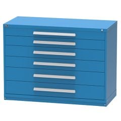Vidmar RP2148AL Counter Height Drawer Cabinet with 6 Drawers, 44" x 60" x 27.75"