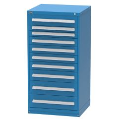 Vidmar RP3406AL Eye Height Drawer Cabinet with 10 Drawers, 59" x 30" x 27.75"